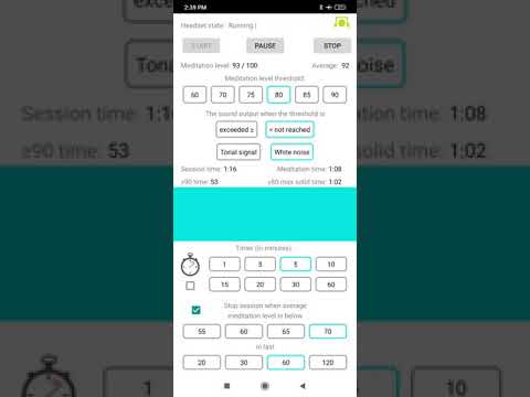 EEG Meditation Video