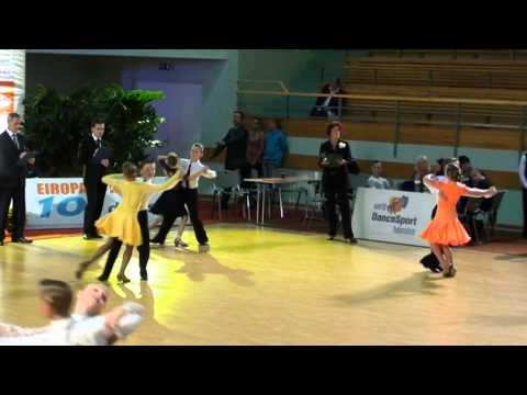 Latvia Open 2011 Juvenile I+II 6dance 1.4fin viennese waltz heat2