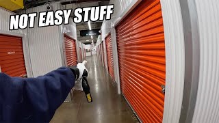 Cleaning Out Abandoned Storage Units - A Full Day Of Stuff
