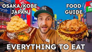 7 MUST EAT Restaurants in Osaka and Kobe Japan! (food guide) | Jeremy&amp;#39;s Japan Journey Ep 2