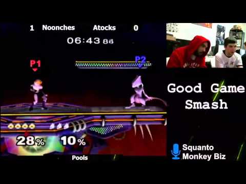 FL Smash - Pool A - Noonches (Sheik) vs Astackzzz (Link, MewTwo) - Melee