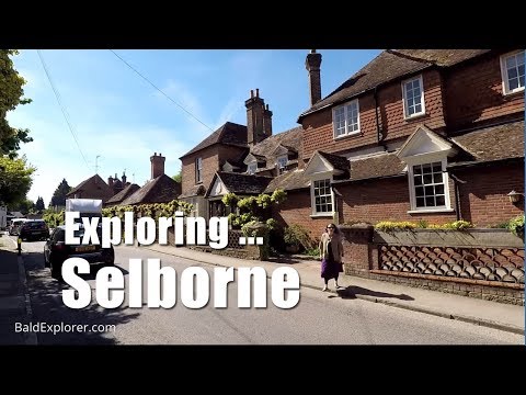 Walks in England: Exploring Selborne  High Street, Hants.