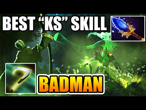 Badman [Necrophos] BEST SKILL TO KS "KILL SECURED" - Dota2 7.01