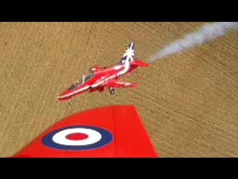 TAKE AN RC RIDE ONBOARD THE AMAZING "REDS DUO" BAE HAWKS - BISHOP AVIATION - BMFA NATS # 2 - 2015
