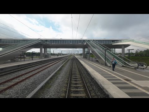 4K Førerrumsvideo / Cabride (Denmark): København H - Køge Nord. (Cph. Central - Koege North).