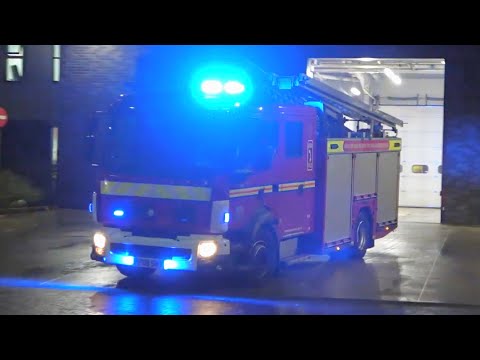 Wigan Second Pump Turnout - Greater Manchester Fire And Rescue Service
