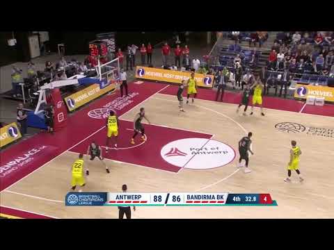 BCL 2. Hafta Karşılaşması Telenet Giants Antwerp-TEKSÜT Bandırma BK