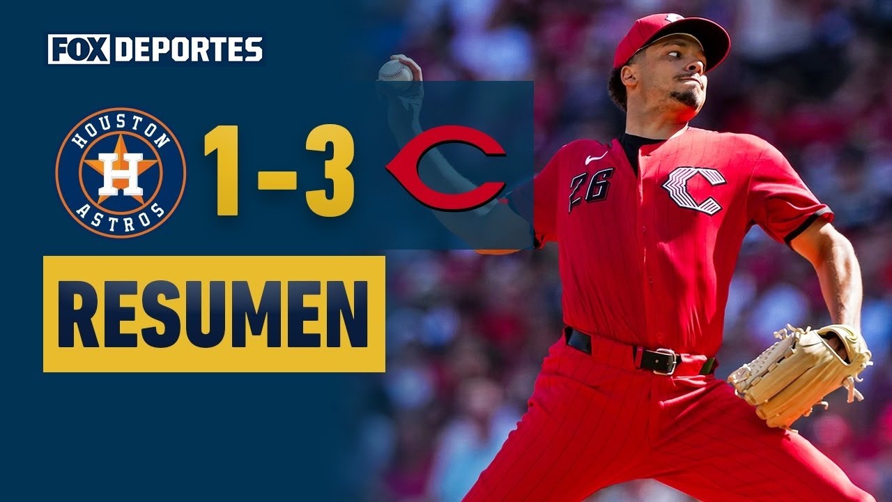 🤯⚾ ASTROS 1-3 REDS | Gran victoria de Cincinnati | MLB 2026 | HIGHLIGHTS