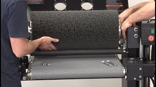 Brush Head Install on the SuperBrush Sander