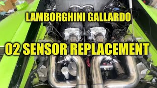 O2 Sensor Replacement Lamborghini Gallardo