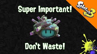 Don't Waste Your Super Sea Snails!! - Splatoon 3
