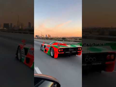 Thumbnail for MaZda 787B    Green   Orange Renown livery Race number 55 Black carbon fiber accents L by Video c, Supercar, Performance car, orange, Mazda, Video ca, video, Video car, Car, Vehicle, Muscle car, vide