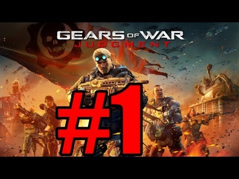 Gears of War Judgement Campaign Part 1 Let's Play Walkthrough Guide and Gameplay 1080P GOW Judgement