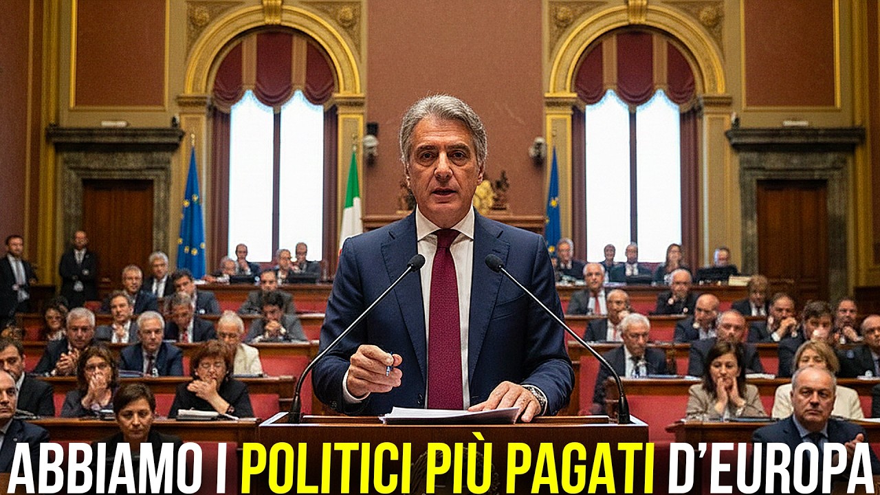La VERITÁ sugli STIPENDI d’ORO dei POLITICI ITALIANI: ne VALE la PENA?