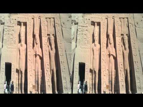 Abu simbel - Egypt -Temple relocated ruins in 3D