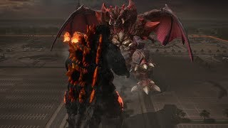 How to UNLOCK Burning Godzilla and Destoroyah in Godzilla PS4! - Godzilla Versus