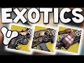 Destiny - NEW EXOTIC WEAPONS !!! (House of.