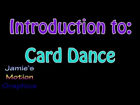 Introduction to: Card Dance - After Effects Tutorial Series