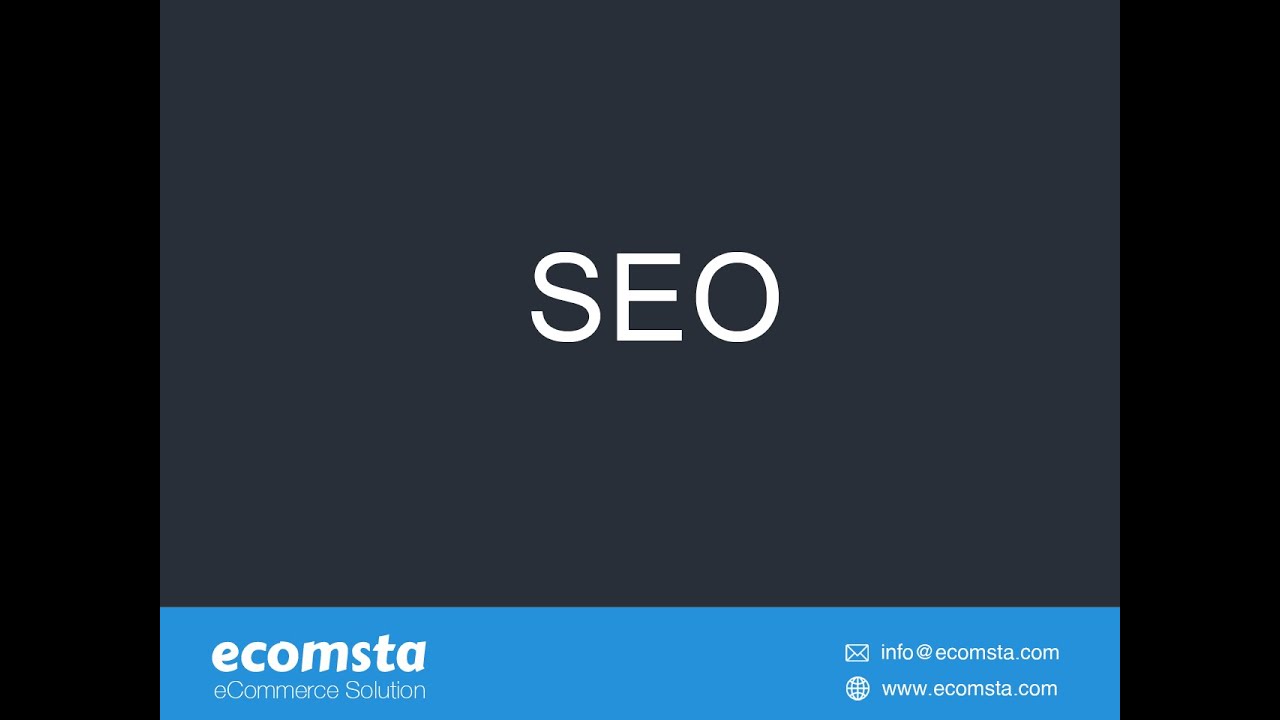 How to do page optimization in eComsta?