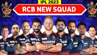 IPL 2023 | Royal Challengers Bangalore Full Squad | RCB Full Squad 2023 | RCB Team Players List 2023