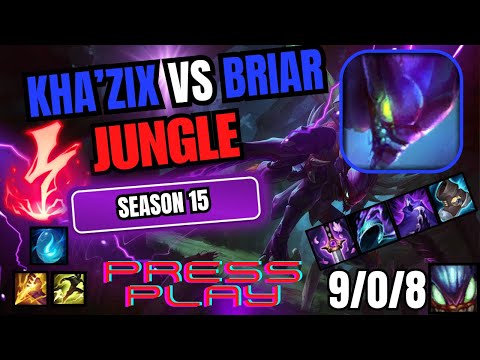 Kha'Zix vs Briar Jungle S15