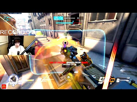 Super Pro Reinhardt in competitive! [ Overwatch Season 31 Top 500 ]