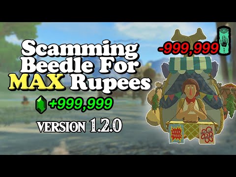 MAX/Infinite Rupees in Minutes! Version 1.2.0 Zelda Tears of The Kingdom | TotK