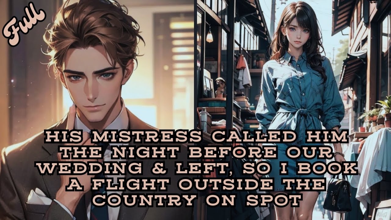 His mistress called him the night before our wedding & left, so I book a flight outside the country