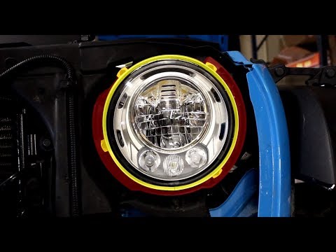 2017 Jeep Mounting Ring Kit - Installation