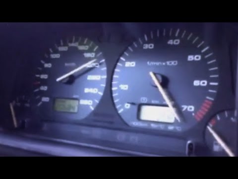 VW Golf MK2 R30 Turbo Acceleration 0-300 & Sound