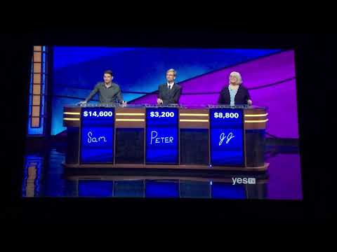 Double Jeopardy, Sam Kavanaugh Day 5 - $6,000 WAGER on 3rd Daily Double (7/16/19)