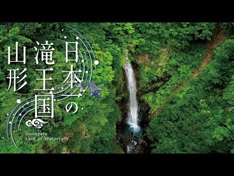 【ドローン空撮】蔵王仙人沢 観音滝 Kannon-Daki（日本一の滝王国山形）