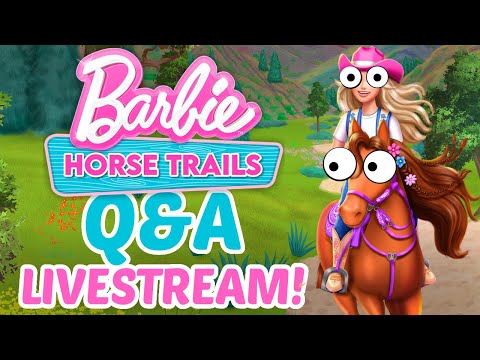 25k Q&A CELEBRATION! Barbie Horse Trails - Rattle
