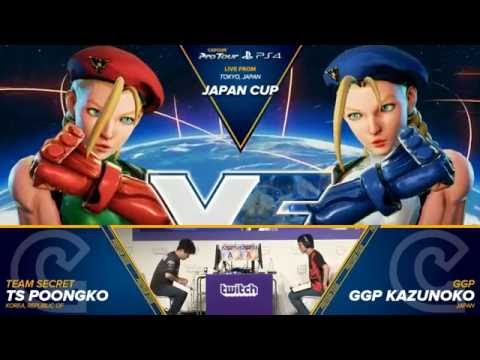 SFV: TS Poongko vs GGP Kazunoko - Japan Cup 2016 Losers Final - CPT 2016