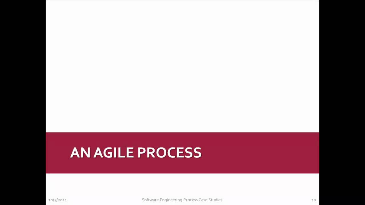 Lecture 4 - Software Engineering Process Examples and Case Studies