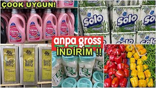 ANPA GROSS MARKET MUHTEŞEM İNDİRİMLER‼️KOŞUUN💃MARKET ALIŞVERİŞİ🌹 GÜNCEL FİYATLAR