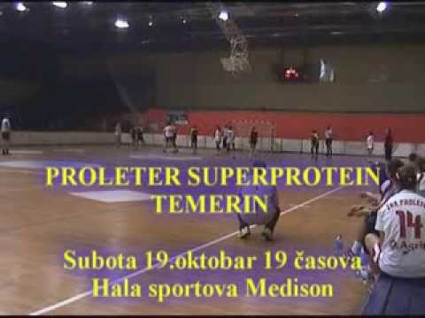 Najava rukomet ZRK Proleter Superprotein   ZRK Temerin