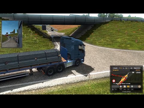 Euro Truck Simulator 2 | Heavy Metal Rod - Transport| IVECO STRALIS TRUCK |Game Play |Rash Driving
