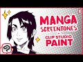 Screentone YOUR Manga Like Pro Mangaka In CLIP STUDIO PAINT