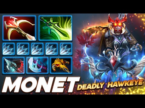 Monet Drow Ranger Deadly Hawkeye - Dota 2 Pro Gameplay [Watch & Learn]
