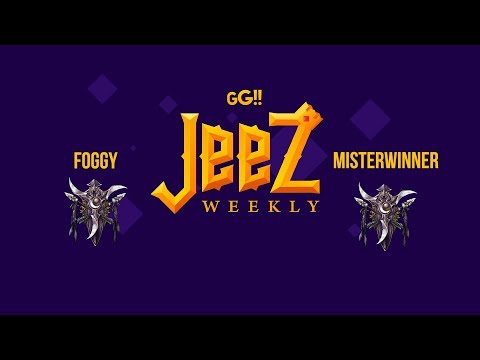 FOGGY (NE) vs MISTERWINNER (NE) GG!! Jeez weekly #8 Miker