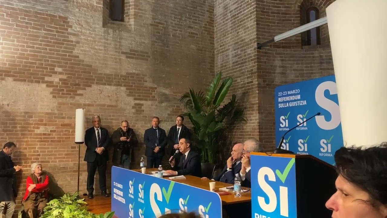 "LE RAGIONI DEL SÌ" I MINISTRI NORDIO E FOTI A PIACENZA