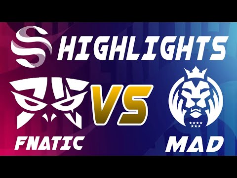 Fnatic vs MAD Lions Highlights - LEAGUE OF LEGENDS - SUPERLIGA - JORNADA 10