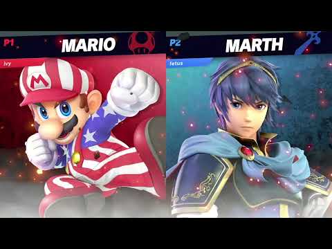 Shrimp4Life (Mario) vs fetus (Marth) - Pool 3 Round Robin - For The Community - Beta Test
