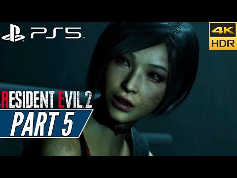 RESIDENT EVIL 2 REMAKE (PS5) | LEON A | Walkthrough Gameplay PART 5 [4K 60FPS HDR]- No Commentary