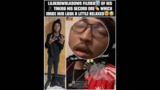 lilrenowalkdown filmed1️⃣ of his🥷🏾 taking his second one💊 which made him look a little relaxed🤯 