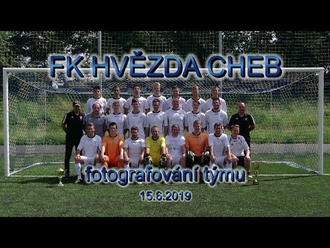 FK HVĚZDA CHEB   fotografování týmu 15.6.2019