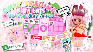 Only Trading Kitty Bats 🦇 Before They Leave! ✨ (HUGE WINS) 🤑 | 💕BlossomBunnyBeb 💕