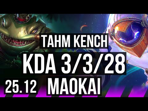 TAHM KENCH & Tristana vs MAOKAI & Lux (SUP) | 3/3/28 | NA Master | 25.12