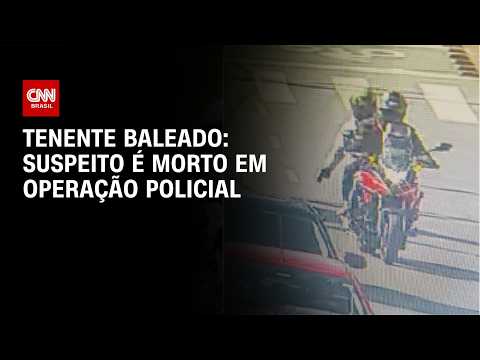 Suspeito de atentado contra tenente da Rota é morto pela polícia em SP | CNN NOVO DIA